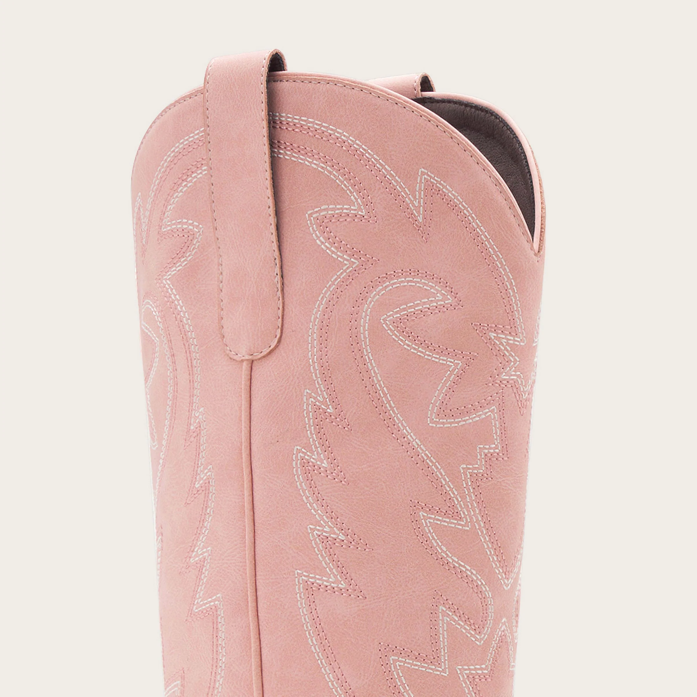 The Molly Wood – Pink Snip Toe Embroidered Cute Comfortable Tall Cowgirl Boots - Image 10