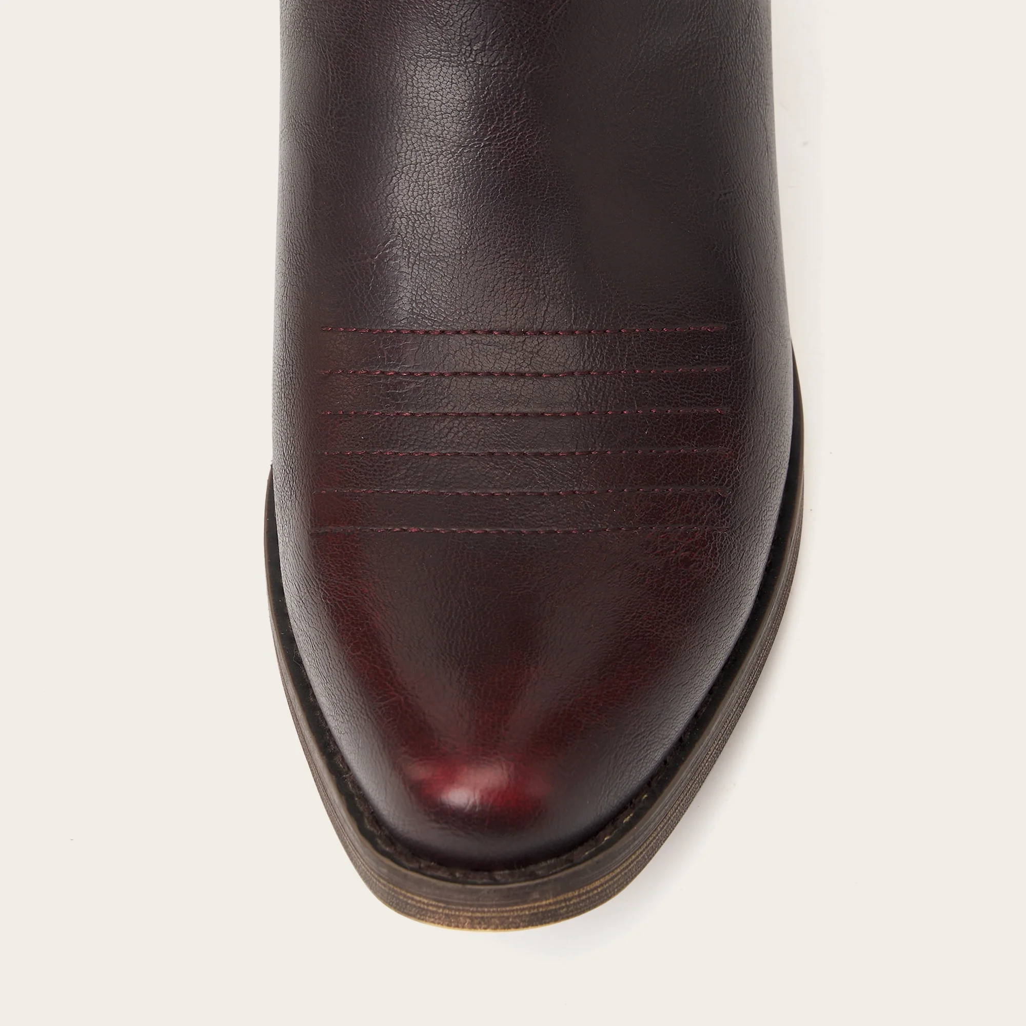 The Withersteen - Mahogany Brown Wide Calf Cowgirl Boots with Bold Embroidery and Lace-Up Back - Image 12
